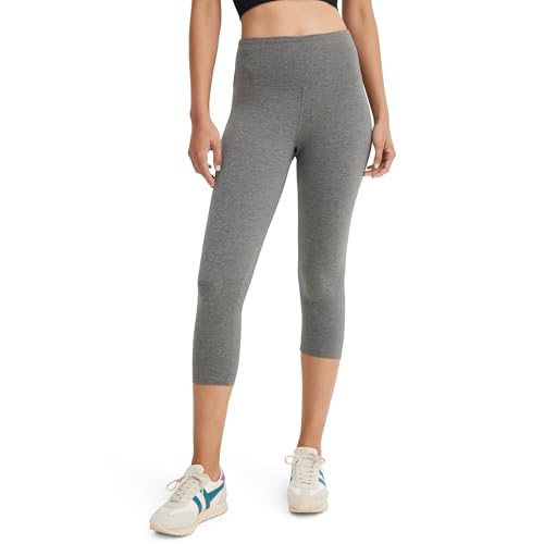 Jockey Women's Activewear High Rise Cotton Stretch Capri Legging