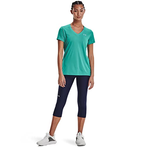 Image of Under Armour Womens Tech V-Neck Short-Sleeve T-Shirt