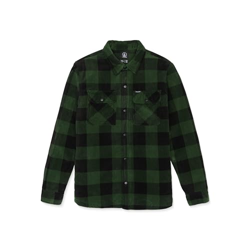 Volcom Men's Bowered Long Sleeve Lined Polar Fleece Coaches Jacket