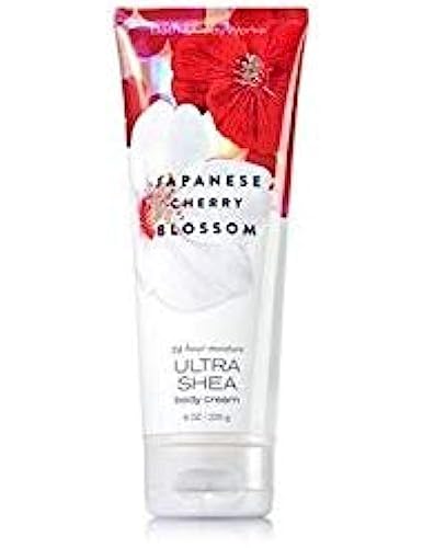 Bath & Body Works B001OE27A2 Japanese Cherry Blossom Signature Collection Body Cream 8 Oz cover
