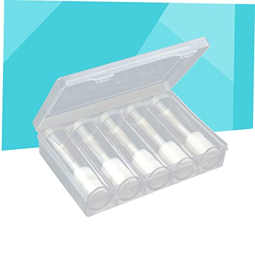 6 tubos transparentes para monedas con caja organizadora miniatura 7