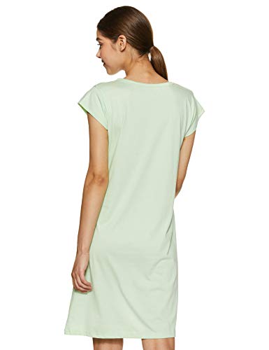 Image of GiglyMigly Cotton Mid Length Women Printed Sleepshirt Nightdress