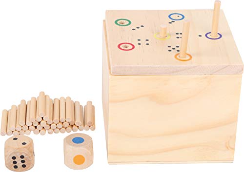 Bâton De Pluie En Bois Small Foot – Boules Optiques, Instrument Rythmique Sensoriel, Dès 1 An, Effet Calmant