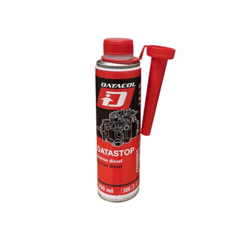 Datacol DATASTOP Bombas Diesel, tapafugas para Circuito de Combustible Diesel, Sellado de Fugas de Bombas de gasoil, envase de 250 ml.