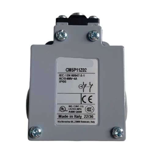 Interrupteur de fin de course CM5P11Z02 avec contacteur rotatif et boîtier robuste IP65