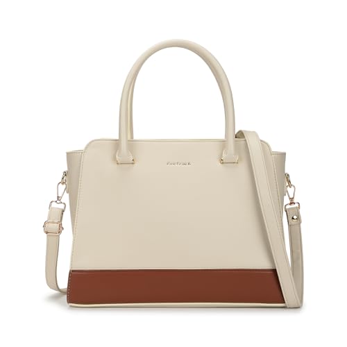 Image of Fastrack Satchelplay Handbag| Faux-Leather Women's Bag | Structured Bag with Top Handles & Adjustable Strap | Office, College & Casual Daily Use