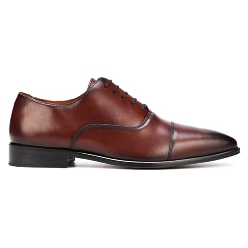 Anthony Veer Bill Cap-Toe Oxford Dress Shoes for Men | Lace-up | Full Grain Calfskin Leather | Blake Construction| Ortholite Cushion Comfort | Recraftable Leather Outsole2