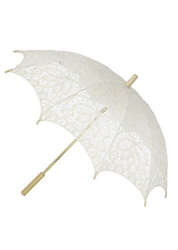 Preisvergleich Produktbild likemary Sonnenschirm aus Renissance-Spitze (Elfenbein)