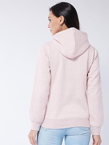 Image of Modeve Women Printed Hooded Sweatshirt for Winter