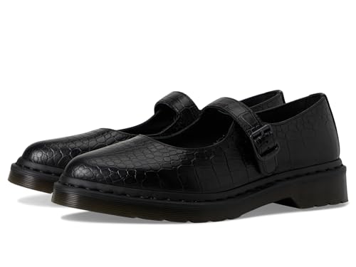 Dr. Martens Women's Elphie Mary Jane Black 1 8 Medium