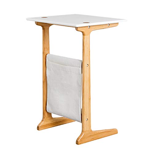 Table basse mobile et bout de sofa multifonctionnel en bois pour salon - 2