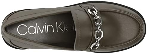 Calvin Klein Women's MARSHELA Loafer, Olive Green, 11 | Image 4
