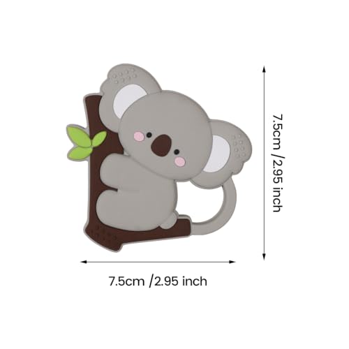 Image of Baby Silicone Koala Teether,Sensory Chew Toys