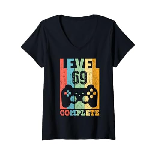 Mujer Libro de visitas de 69 cumpleaños para hombre y mujer, diseño de 69 años de 1953 Camiseta Cuello V