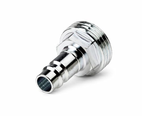 Image of Drinking Water Safe Quick Connect Plug for RV Water System | Plug Adapter with 3 /4-Inch Male Garden Hose Threading | Drinking Water Safe, Quick Connect Adapter, Fits RV Water Systems, Durable Construction