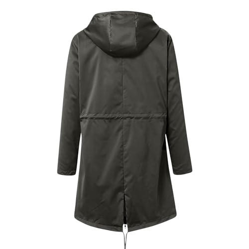 OIOLOYJM Yellow Rain Jacket Womens Waterproof with Hood Light Weight Jackets for Women Casual Fall Winter Plus Size Raincoat