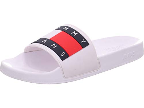 Tommy Hilfiger Herren Badelatschen Tommy Jeans Flag Pool Slide