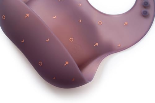 PAPERCLIP Color-Changing Adjustable Silicone Baby Bib - BPA Free, Waterproof, Dishwasher & Microwave Safe - Aurora Green2