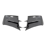 Paket beinhaltet: 1 Paar GRZPCJZM Kompatibel mit Ducati Panigale V4 V4S V4R 2022 2023 Motorrad Winglets Seitenteile Feste Flügel (Glossy carbon paint)