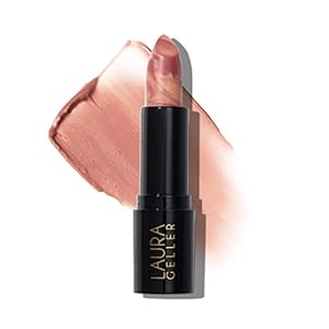 LAURA GELLER NEW YORK Italian Marble Sheer Lipstick – Berry Banana – Hydrating & Lightweight – Vitamin E & Caster Seed Oil – Cream Finish