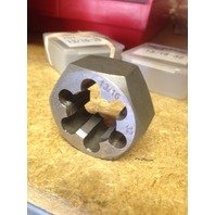13/16"-32 CARBON STEEL HEXAGONAL RE-THREADING DIE