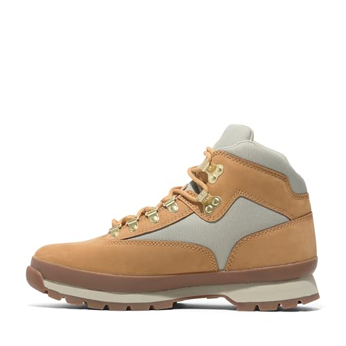 Timberland Timberland Men's Euro Hiker Boots, Wheat Nubuck, 11 Medium