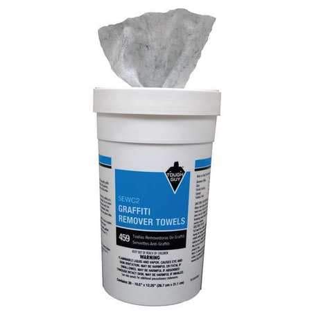Graffiti and Paint Remover Towels