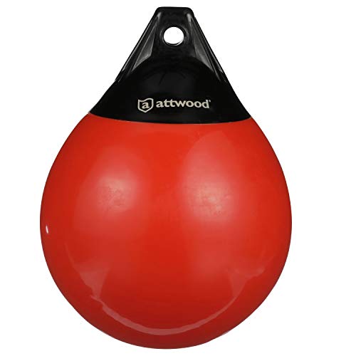 attwood 9350-4 Anchor Buoy, 9 Inches Long, Heavy-Duty Marine-Grade Vinyl, Built-In UV Inhibitors, MicroGuard® Mold Protection by attwood - Used condition - US$29.71