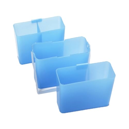 BELLIFFY Painting Brush Washer Bucket Set Brush Large Capacity Plastic for Art Projects