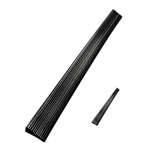 Threshold Ramps for Doorways,100x5.5cm Tall Rubber Threshold Ramp Black