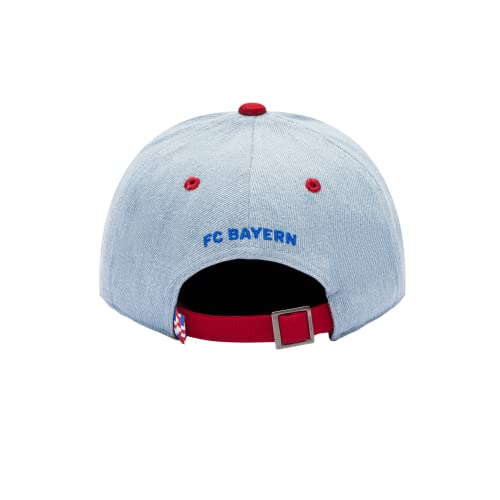 Gorra Fan Ink Bayern Munich ajustable rojo / denim miniatura 4