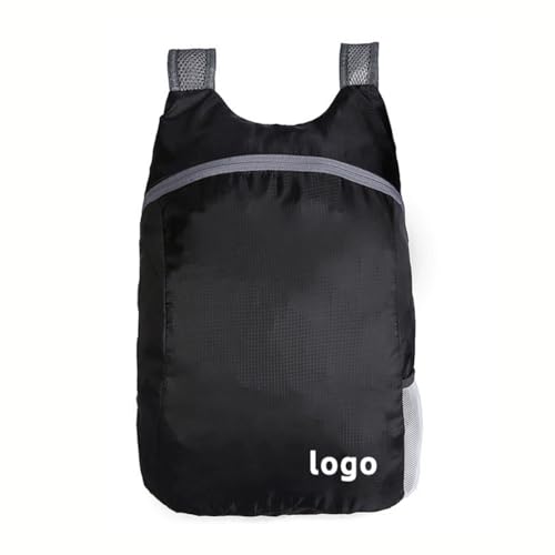 Mochila Plegable de Gran Capacidad Negra miniatura 3