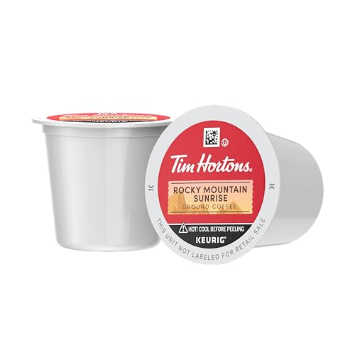 Tim Hortons 12ct KCUPS Light Roast Rocky Mountain Sunrise 100% Arabica Coffee