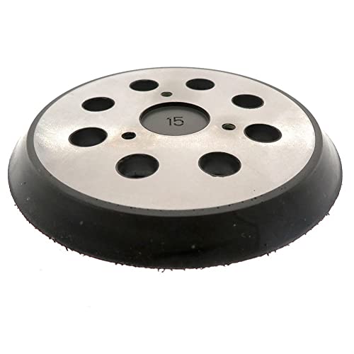 Violiica Almohadilla de respaldo para lijadora orbital de 5 pulgadas, 125 mm, 8 agujeros, para Bosch BO5041/BO5040/BO5031/BO5030/BO5020/BO5021/BO5012
