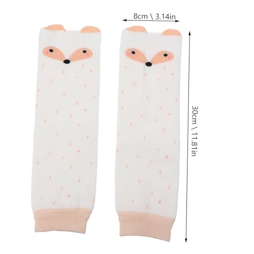 SAFIGLE Cartoon Fox Knee Pads Thickened Leg Warmers for Non Slip Soft Breathable Winter Protector3