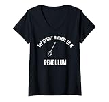 Womens Pendulum Apparel | Funny Pendulums Lover Design V-Neck T-Shirt