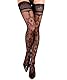 Ballerina Fantasy Halterlose Strümpfe (20 Denier), Schwarz, S/M