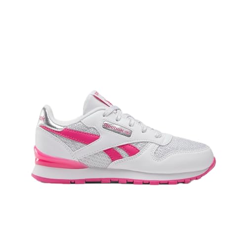 Reebok Girl's Classic Leather Step N' Flash Sneaker