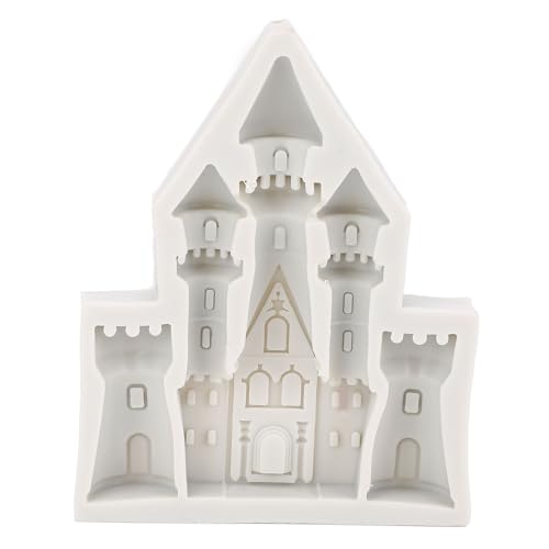 Molde Castillo de Silicona para Fondant y Chocolate
