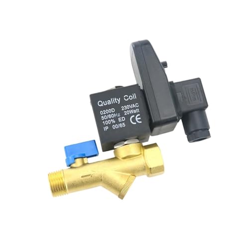 Válvula solenoide de drenaje automática de 1/2 para evitar corrosión en compresores 2