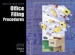 South-Western Office Filing Procedures: To accompany Business Record Control