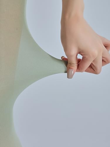 Image of Sahabowi Women's Sheer Tights, High Waist Pantyhose, Vintage Control Top Stockings,Shaping Pantyhose Slimming Butt Lifting