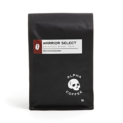 Alpha Coffee – Warrior Select - 16 oz. Café en Grano Tostado Medio miniatura 1