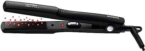 MONDIAL Prancha Alisadora Tourmaline Ceramic, Preto, 30W, Bivolt ...