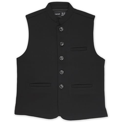 Image of CAVIO Boys Solid Nehru Jacket
