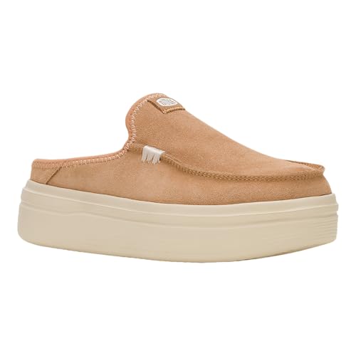 Image of HEYDUDE Women's Austin Lift Platform Mule | Casual Slip-On Shoes | Lightweight, Comfortable, Stylish Everyday Footwear