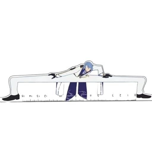 Sonsoke Wriothesley Neuvillette - Regla de plástico de anime de 15 cm, herramientas de dibujo, estilo creativo, regla de estudiantes, regla de herramienta de medición para escuela, oficina, fanáticos | Ya disponible en tu tienda friki favorita! En mundofriki.es!