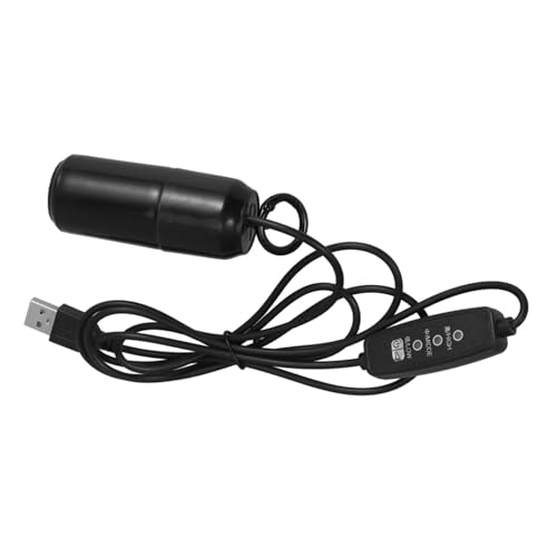 Mikikit Tiny Portable Aquarium Oxygen Pump Multifunctional Mini Air Pump for Small Fish Tanks Compact Rechargeable Design Enhanced Oxygen Supply Decorative Compatibility