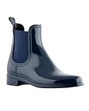Lemon Jelly Comfy, Bottinne Femme de Pluie, Bottine Chelsea Adapté à l'Eau en PVC, Parfumées au Citron (Taille 36-42)
