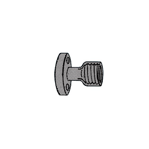 ACE Glass 7509-09 Blower Mount, Aluminum, 25 mm Diameter,